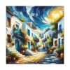 Greek Street Mood Standard Canvas