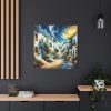 Greek Street Mood Standard Canvas