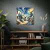 Greek Street Mood Standard Canvas