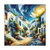 Mykonos Architecture and the Sea Standard Canvas