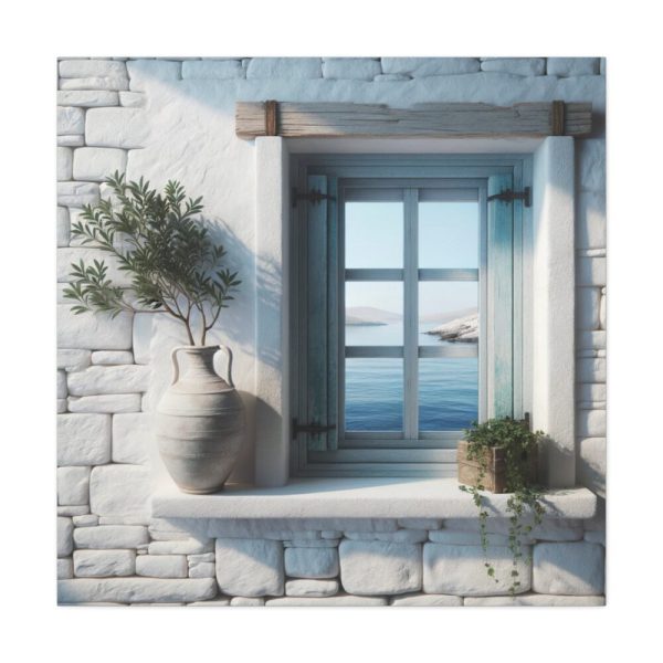Somewhere in Greece Standard Canvas