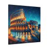 101419-135.jpg Colosseum in Rome During Twilight Standard Canvas
