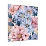 Vintage Seamless Floral Pattern Standard Canvas