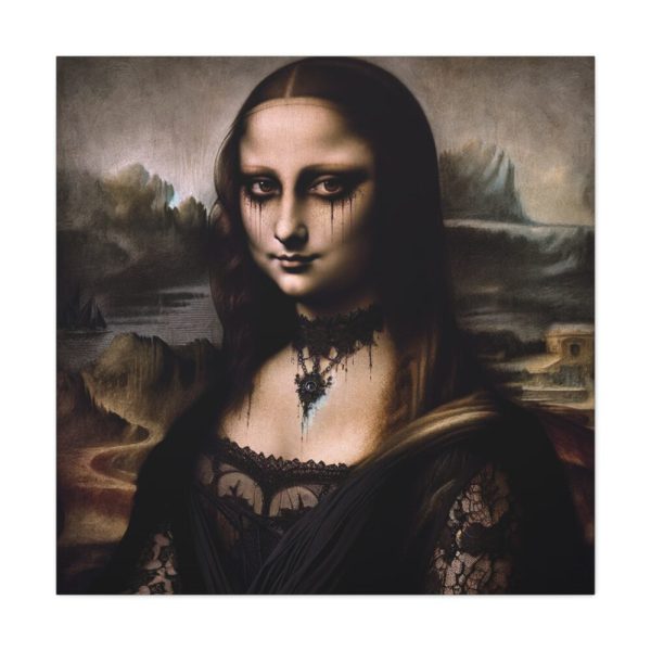 101419-156.jpg Mona Lisa in Gothic Style Standard Canvas