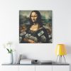101419-167.jpg Mona Lisa With Cash Standard Canvas