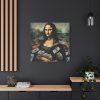 101419-168.jpg Mona Lisa With Cash Standard Canvas