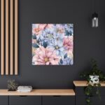 Vintage Seamless Floral Pattern Standard Canvas - Image 4