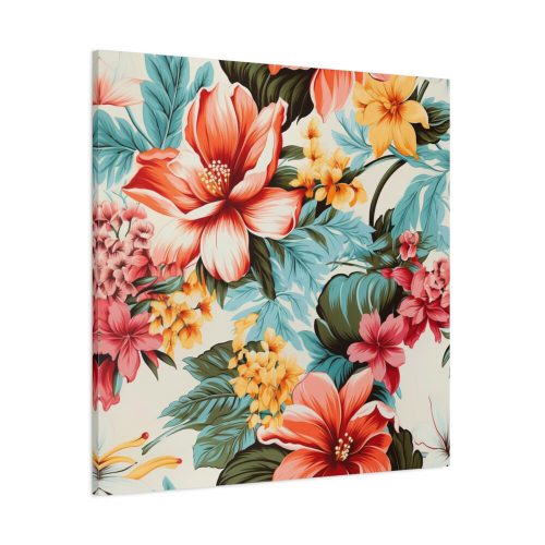 101419-20.jpg Large Flower Seamless Pattern Standard Canvas