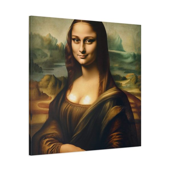 101419-200.jpg Mona Lisa Smiling Standard Canvas