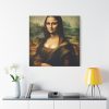 101419-202.jpg Mona Lisa Smiling Standard Canvas