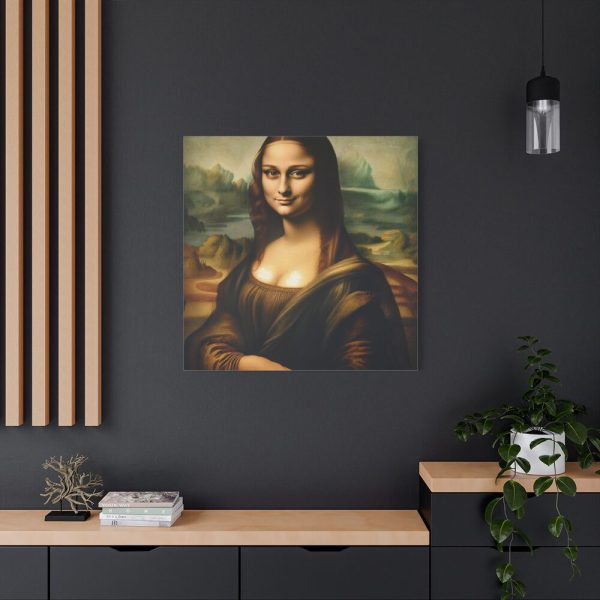 101419-203.jpg Mona Lisa Smiling Standard Canvas