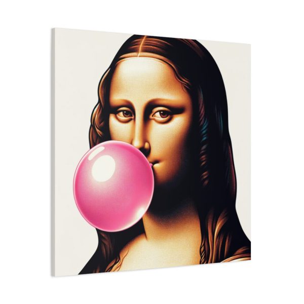 101419-205.jpg Mona Lisa With Bubblegum Standard Canvas
