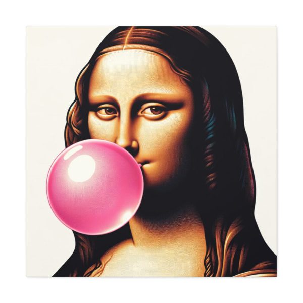 101419-206.jpg Mona Lisa With Bubblegum Standard Canvas
