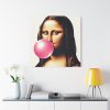 101419-207.jpg Mona Lisa With Bubblegum Standard Canvas