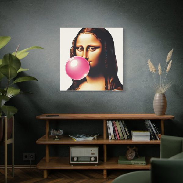 101419-209.jpg Mona Lisa With Bubblegum Standard Canvas