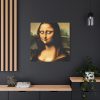 101419-223.jpg Mona Lisa With a Humorous Twist Standard Canvas