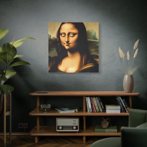 101419-224.jpg Mona Lisa With a Humorous Twist Standard Canvas