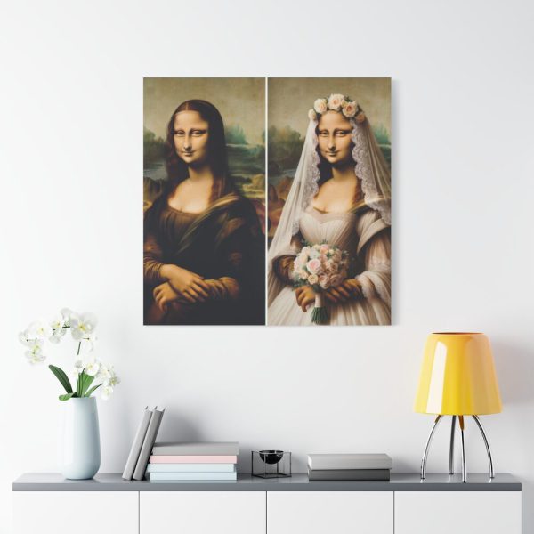 101419-227.jpg Mona Lisa Reimagined as a Bride Standard Canvas