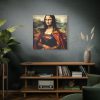 101419-244.jpg Mona Lisa Reimagined as a Superhero Standard Canvas