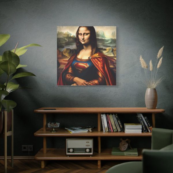 101419-244.jpg Mona Lisa Reimagined as a Superhero Standard Canvas