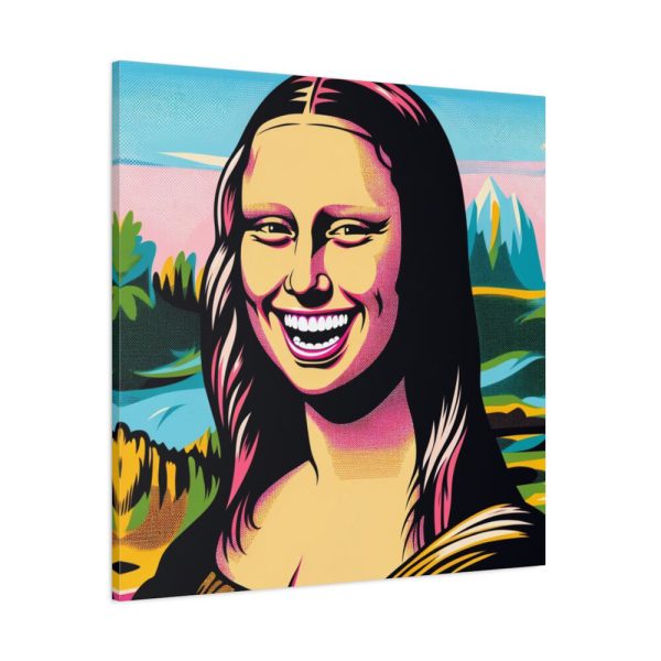 101419-250.jpg Mona Lisa in a Pop Art Style Standard Canvas