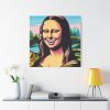 101419-252.jpg Mona Lisa in a Pop Art Style Standard Canvas