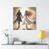 101419-257.jpg Couple Holding Hands on a Sunny Day Standard Canvas