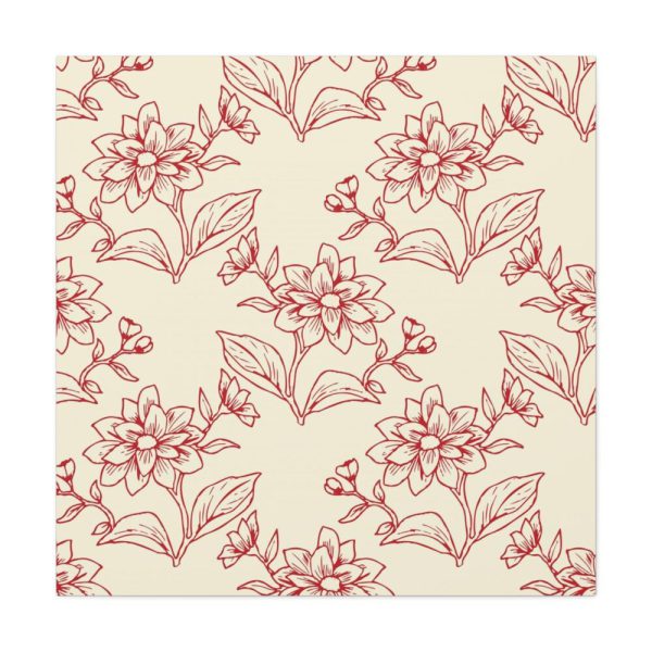 101419-26.jpg Floral Botanical Pattern Standard Canvas