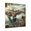 101419-285.jpg Bridge Adorned with 'Locks of Love Standard Canvas