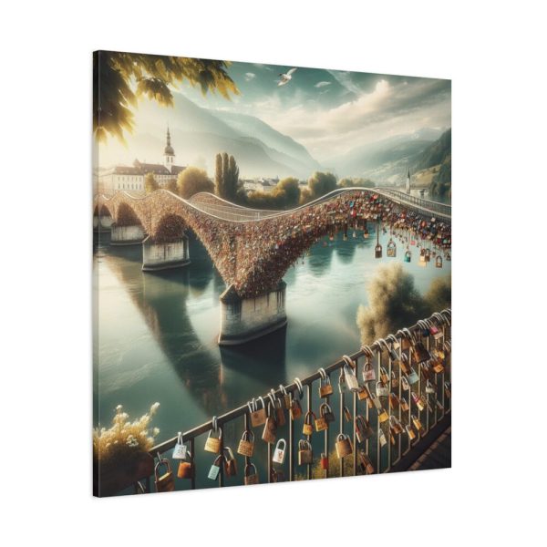 101419-285.jpg Bridge Adorned with 'Locks of Love Standard Canvas