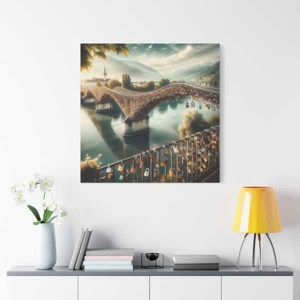 101419-287.jpg Bridge Adorned with 'Locks of Love Standard Canvas
