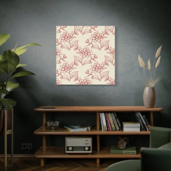 101419-29.jpg Floral Botanical Pattern Standard Canvas