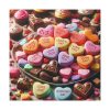101419-291.jpg Colorful Candy Hearts Standard Canvas