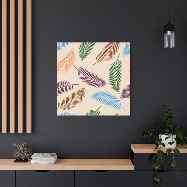 101419-3.jpg Tropical Leaves Pattern Standard Canvas