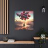 101419-303.jpg Man With Heart-Shaped Balloon Adventure Standard Canvas