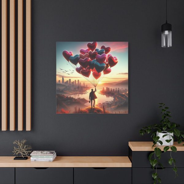 101419-303.jpg Man With Heart-Shaped Balloon Adventure Standard Canvas