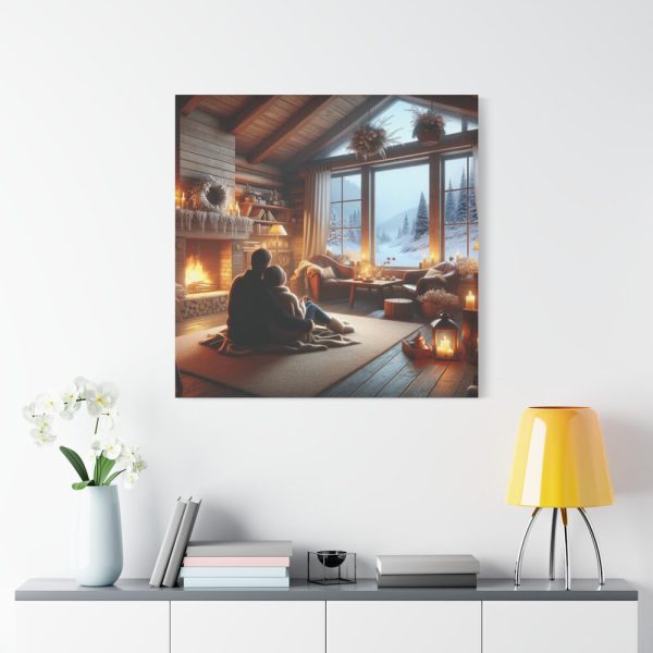 101419-307.jpg Couple in a Romantic Winter Cabin Standard Canvas