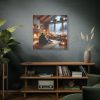 101419-309.jpg Couple in a Romantic Winter Cabin Standard Canvas