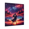 101419-310.jpg Romantic Silhouettes of a Couple Standard Canvas