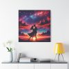 101419-312.jpg Romantic Silhouettes of a Couple Standard Canvas