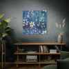 101419-34.jpg Blue Floral Seamless Pattern Standard Canvas