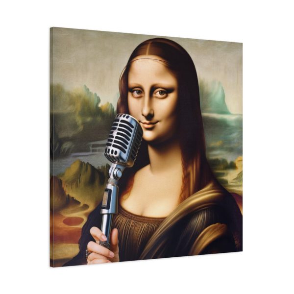 101419-345.jpg Mona Lisa Reimagined as a Singer Standard Canvas