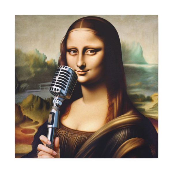 101419-346.jpg Mona Lisa Reimagined as a Singer Standard Canvas