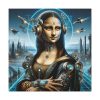 101419-351.jpg Mona Lisa Reimagined in a Futuristic Setting Standard Canvas