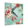 101419-370.jpg Seamless Hummingbird Holiday Standard Canvas