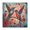 Pair of Hummingbirds Standard Canvas