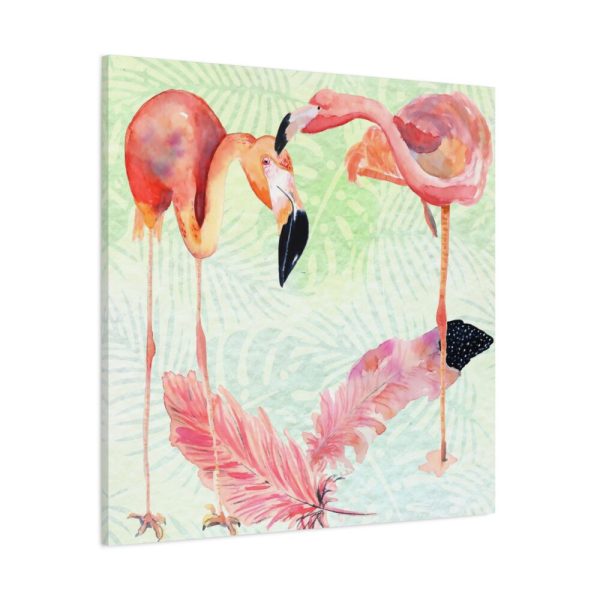 101419-380.jpg Two Flamingos Tropical Standard Canvas