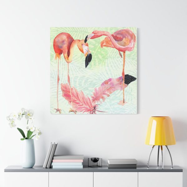 101419-382.jpg Two Flamingos Tropical Standard Canvas