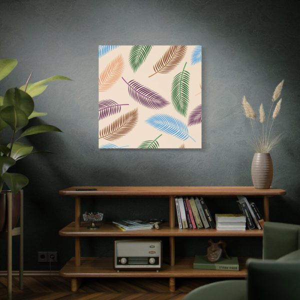101419-4.jpg Tropical Leaves Pattern Standard Canvas
