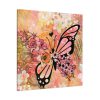 101419-40.jpg Tropical Flower Butterfly Art Standard Canvas